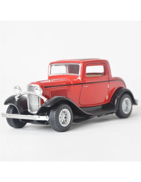 Ford S-window coupe rojo - Escala 1:34