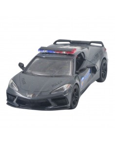 Corvette 2021 policia Escala 1:36