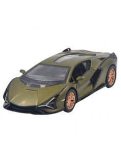 Lamborghini SIÁN FKP 37 verde - Escala 1:40- Artículos de colección