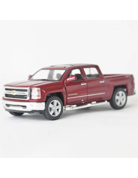 Chevrolet Silverado roja 2014 - Escala 1:46 - Artículos de colección