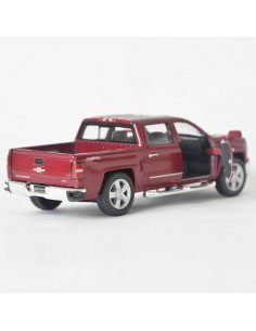 Chevrolet Silverado roja 2014 - Escala 1:46 - Artículos de colección 2