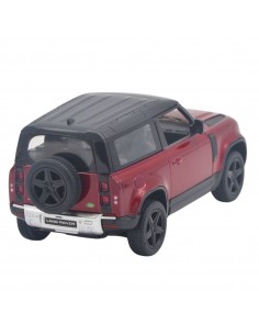 Land rover new defender rojo Escala 1:36- Carros de colección 2