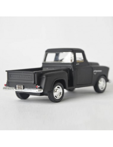Chevy Stepside 1955 Negro mate - Escala 1:32