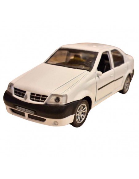 Renault logan blanco - Escala 1:36 Artículos de colección