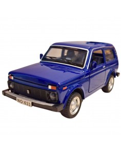 LADA Niva azul 4x4 - Escala 1:32 Artículos de colección