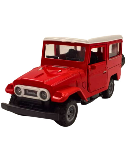 Toyota Fj rojo - Escala 1:32- Carros de colección