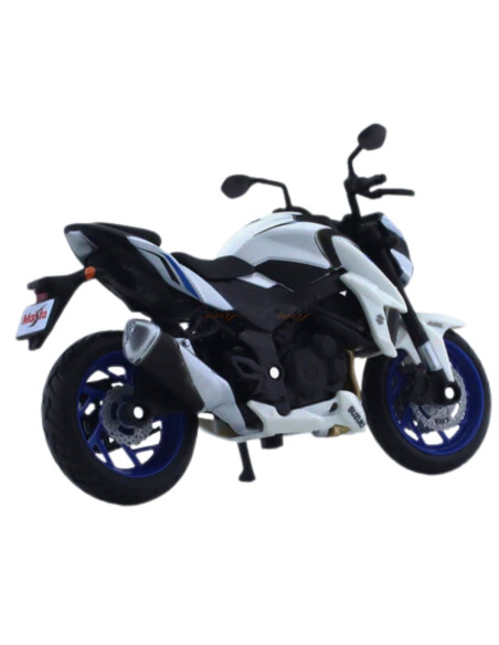 Suzuki GSX-S750 blanca  -Motos a escala 1:18