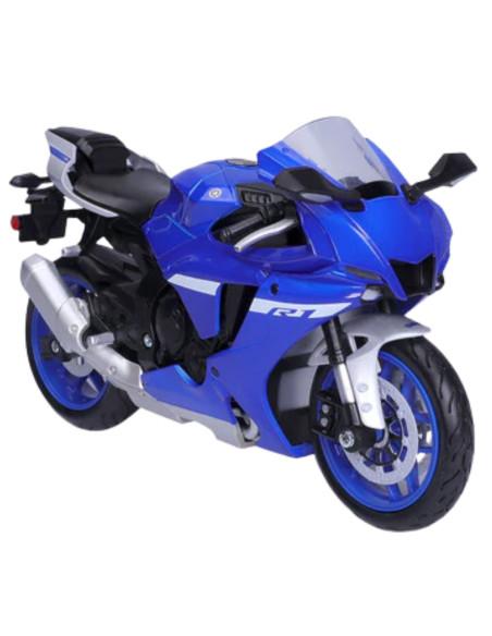Yamaha YZF R1 2021 azul - Escala 1:12