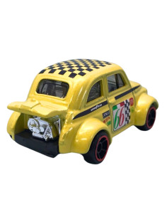 Fiat 500 D modificado amarillo hot wheels 1:64- Carros de colección 2
