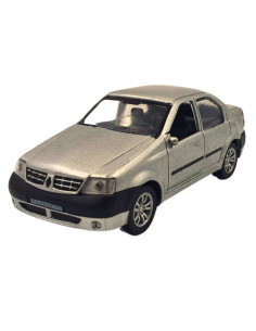 Renault logan gris - Escala 1:36 Artículos de colección