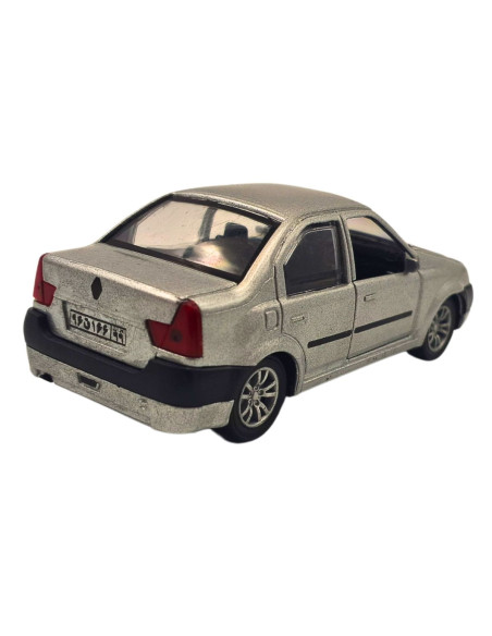 Renault logan gris - Escala 1:36 Artículos de colección
