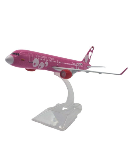 Avión viva A320 purple Escala 1:400 - Aviones comerciales a escala  Somos Sin Gasolina. - Aviones comerciales a escala- Aviones