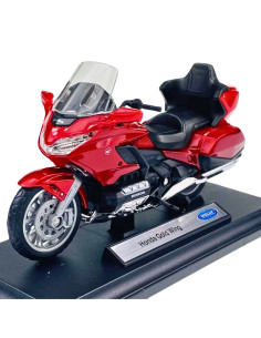 Honda Gold Wing vinotinto - Escala 1:18 - Tienda de artículos de colección