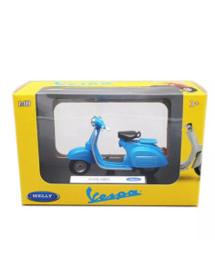 Vespa 150 cc azul -Motos a escala 1:18 2