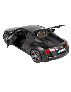 Audi R8 negro mate - Escala 1:24 - Carros de colección 2