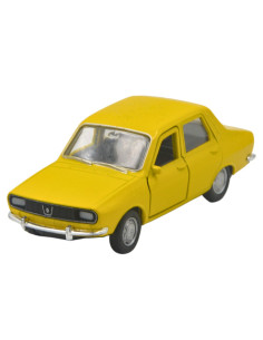 Renault 12  amarillo - Escala 1:36Autos a escala - Sin gasolina