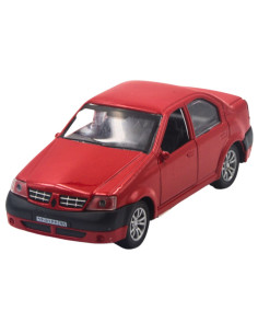 Renault logan rojo - Escala 1:36Artículos de colección