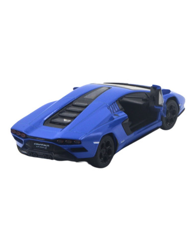 Lamborghini Countach LPI azul - Escala 1:38 - Artículos de colección