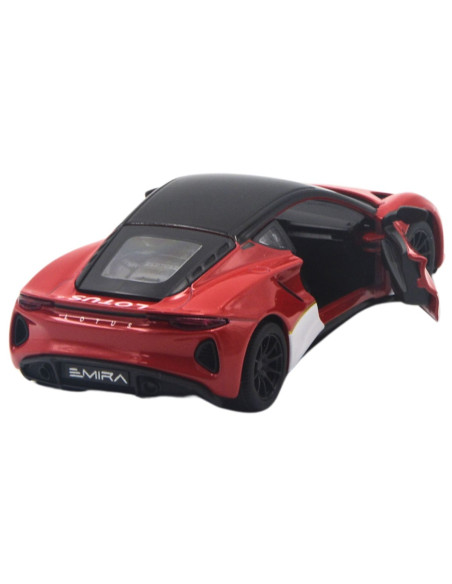 Lotus Emira rojo  - Escala 1:34