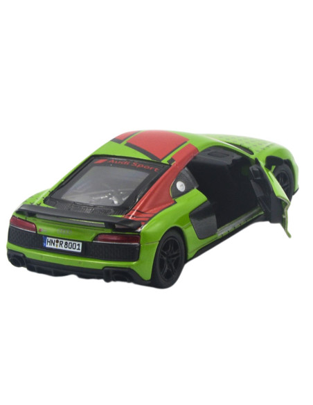 Audi R8 coupe 2020 verde- Escala 1:36 Carros de colección