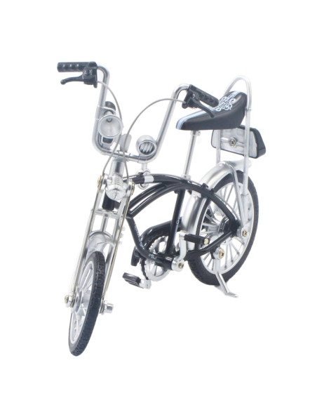 Bicicleta Monareta clásica negra a escala -  Escala 1:12 - Sin caja