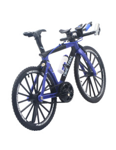Bicicleta contrarreloj azul con negro -  Escala 1:12 - Sin caja 2