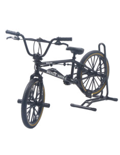 Bicicleta BMX negra a escala -  Escala 1:12 - Sin caja