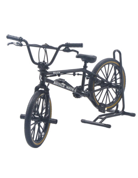 Bicicleta BMX negra a escala -  Escala 1:12 - Sin caja