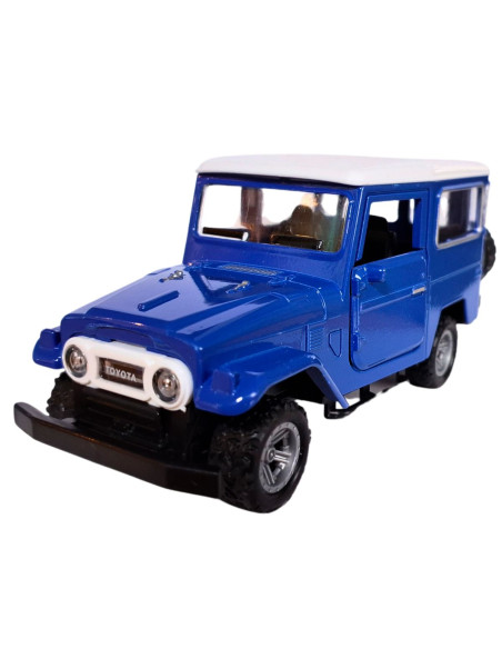 Toyota Fj azul - Escala 1:32- Carros de colección