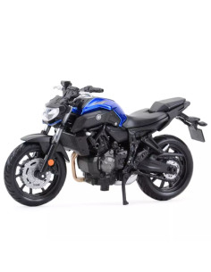 Yamaha MT07 azul - Motos a escala 1:18