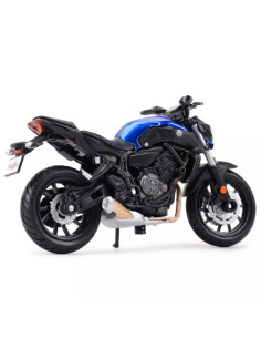 Yamaha MT07 azul - Motos a escala 1:18 2
