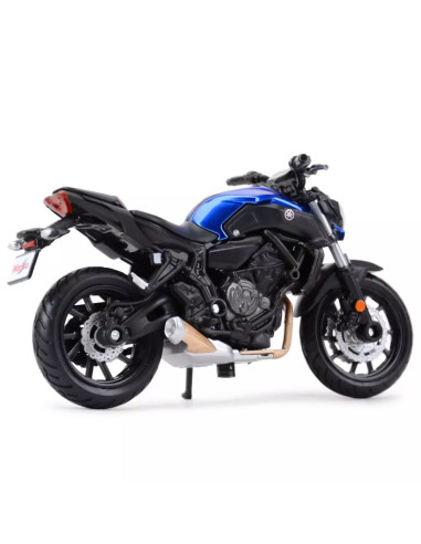 Yamaha MT07 azul - Motos a escala 1:18