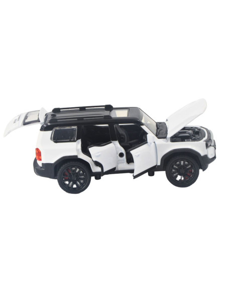 Toyota Prado negro - Escala 1:32- Artículos de colección