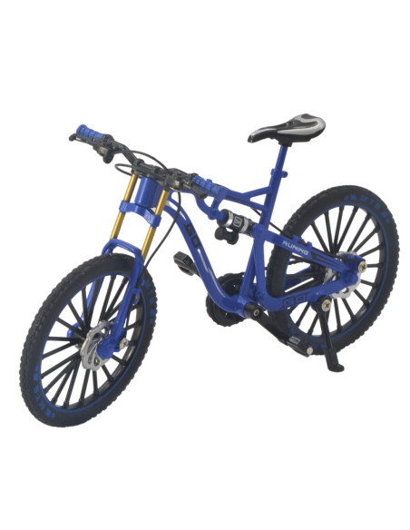 Bicicleta todo terreno azul a escala -  Escala 1:12 - Sin caja