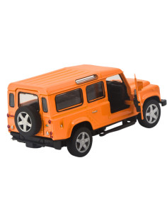 Land rover defender naranja 5 puertas Escala 1:32- Carros de colección 2