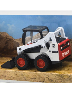 Bobcat Montacarga ligero Escala 1:50 Burago - Maquina a escala - Maquinas de construcción 2