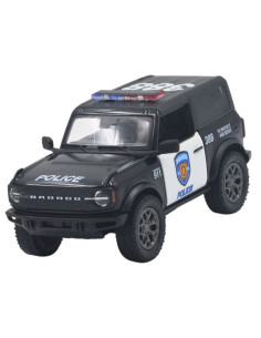 Ford Bronco police negro  Escala 1:34 Carros de colección