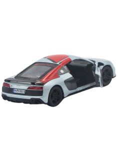 Audi R8 coupe 2020 gris con negro - Escala 1:36 Carros de colección 2