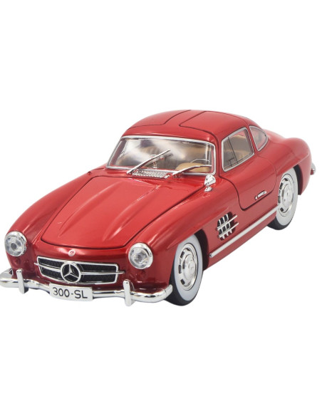 Mercedez Benz 300 SL rojo Escala 1:24