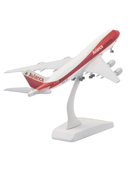Avianca Naranja B747 - Escala 1:350- Aviones comerciales a escalaa - Artículos de colección
