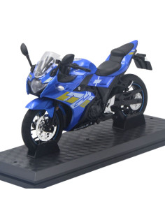 Suzuki GSX 250R azul - Motos a escala 1:12 - Sin gasolina