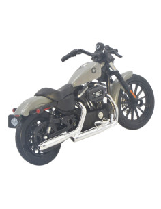 Harley Davidson Sportster iron 883 2022 gris- Escala 1:18 Artículos de colección 2