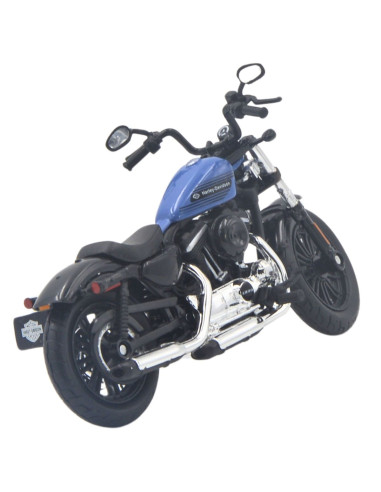 Harley Davidson Forty eight special azul - Escala 1:18 Artículos de colección