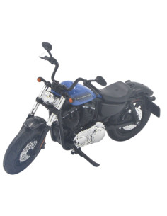 Harley Davidson Forty eight special azul - Escala 1:18 Artículos de colección