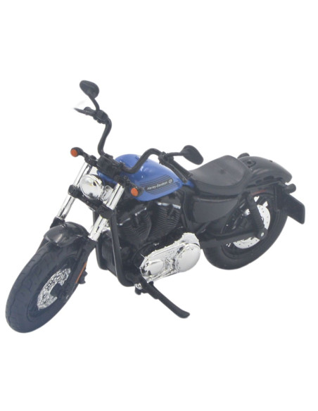 Harley Davidson Forty eight special azul - Escala 1:18 Artículos de colección