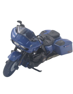 Harley Davidson CVO Road glide azul - Escala 1:18 Artículos de colección