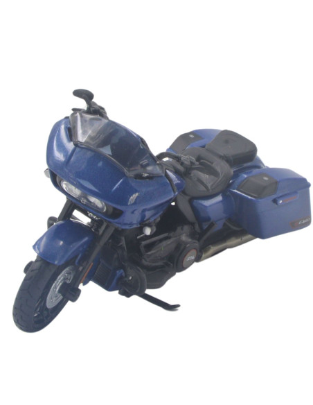 Harley Davidson CVO Road glide azul - Escala 1:18 Artículos de colección