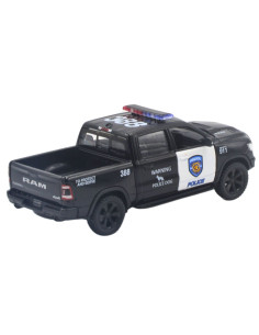 Dodge Ram 1500 2019 policia negro - Escala 1:46- Carros de colección 2