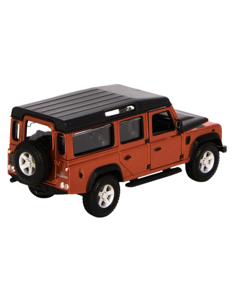 Land rover defender 110 naranja 5 puertas Burago - Escala 1:32- Carros de colección Land rover defender 110 naranja 5 puertas Burago - Escala 1:32- Carros de colección