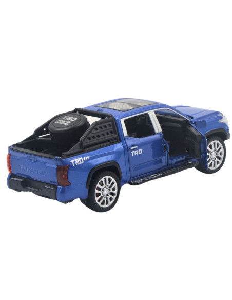 Toyota tundra azul- Escala 1:32 Artículos de colección